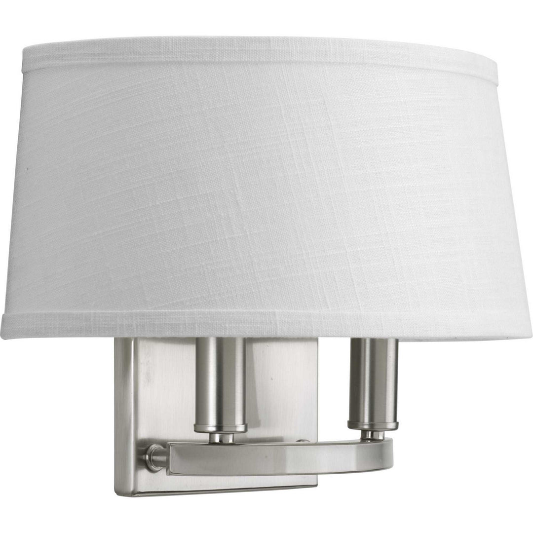 Cherish Two Light Wall Sconce in Brushed Nickel - available from The Lighting Shoppe, trusted by Canadian homeowners