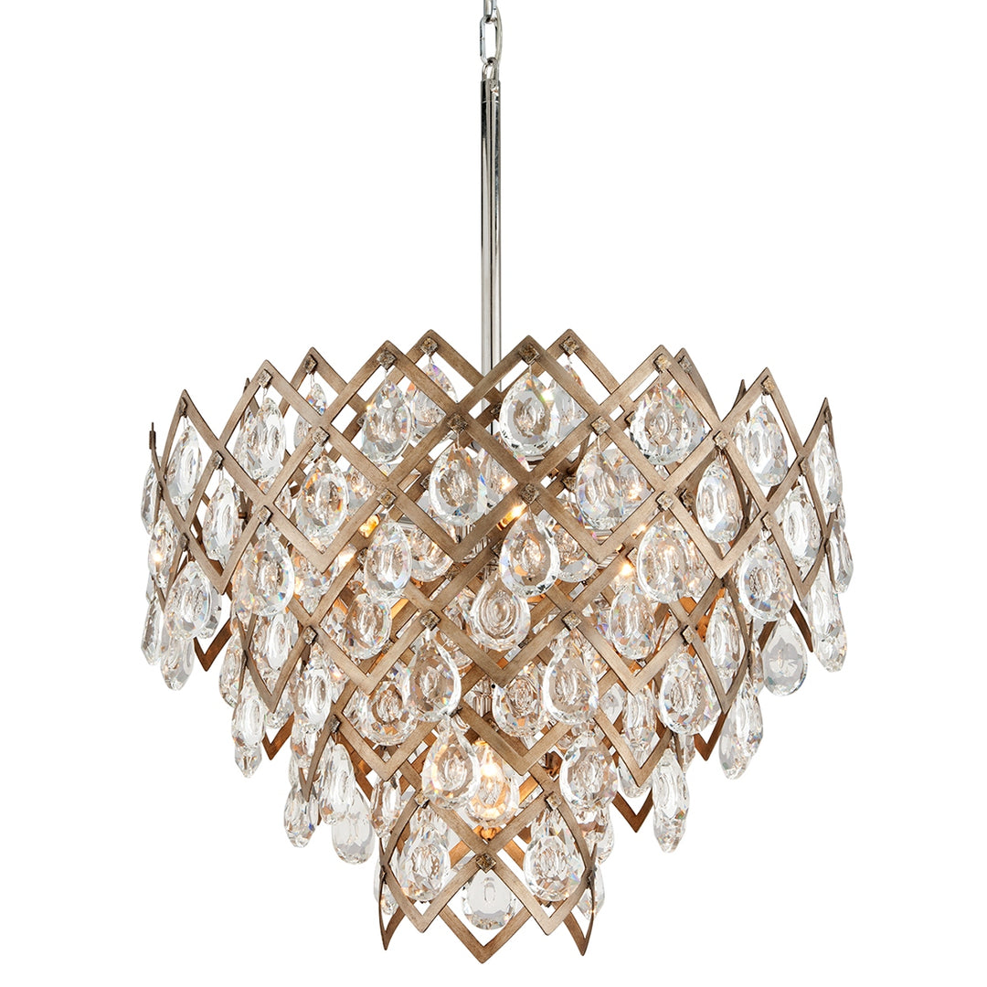 Corbett Lighting Canada - 214-47 - Seven Light Chandelier - Tiara - Vienna Bronze