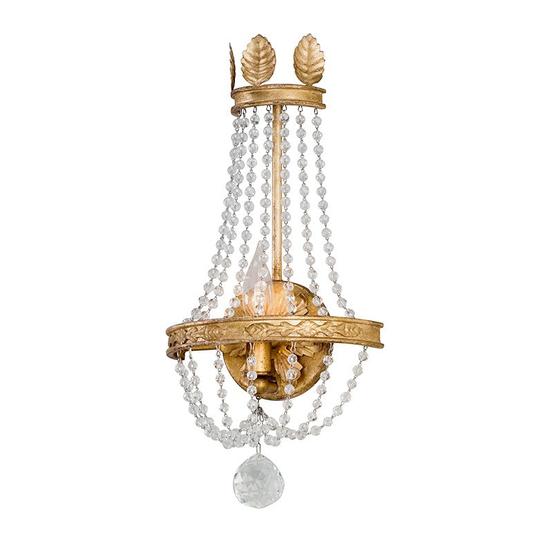 Troy Lighting Canada - B5361-VGL - One Light Wall Sconce - Viola - Vintage Gold Leaf