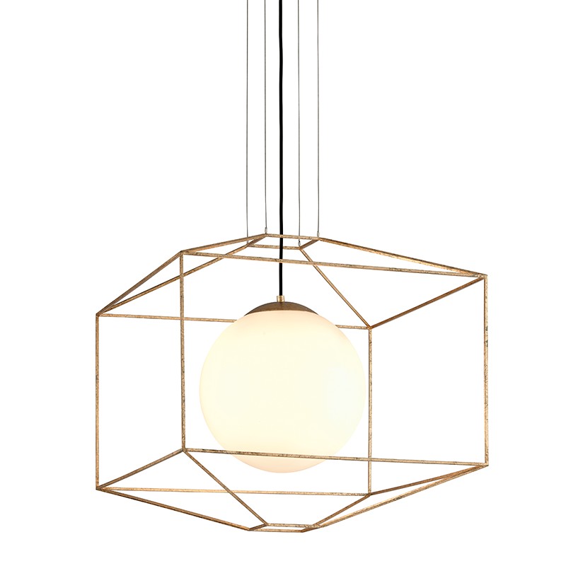 Troy Lighting Canada - F5215-GL - One Light Chandelier - Silhouette - Gold Leaf
