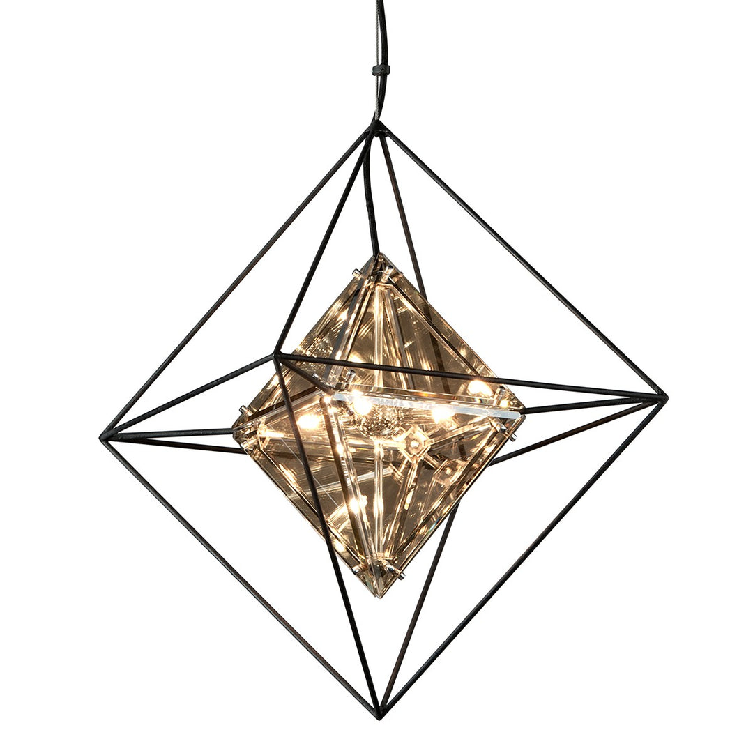 Troy Lighting Canada - F5325-TRN - Four Light Chandelier - Epic - Textured Iron