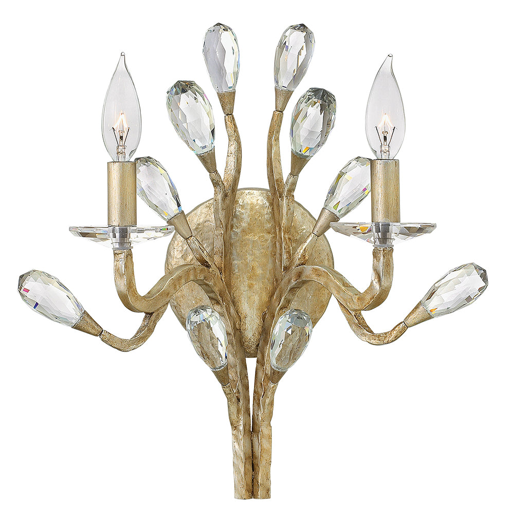 Eve LED Wall Sconce in Champagne Gold - available from The Lighting Shoppe, trusted by Canadian homeowners