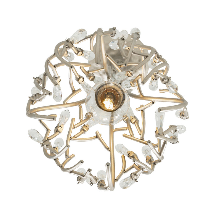 Varaluz - 271M01GD - One Light Mini Pendant - Bask - Gold Dust