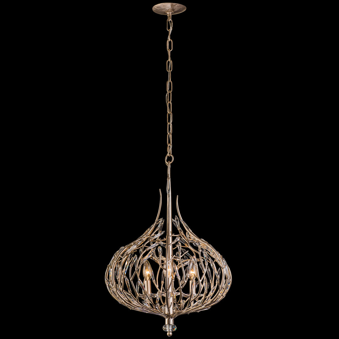 Bask Three Light Pendant in Gold Dust - available from The Lighting Shoppe, trusted by Canadian homeowners