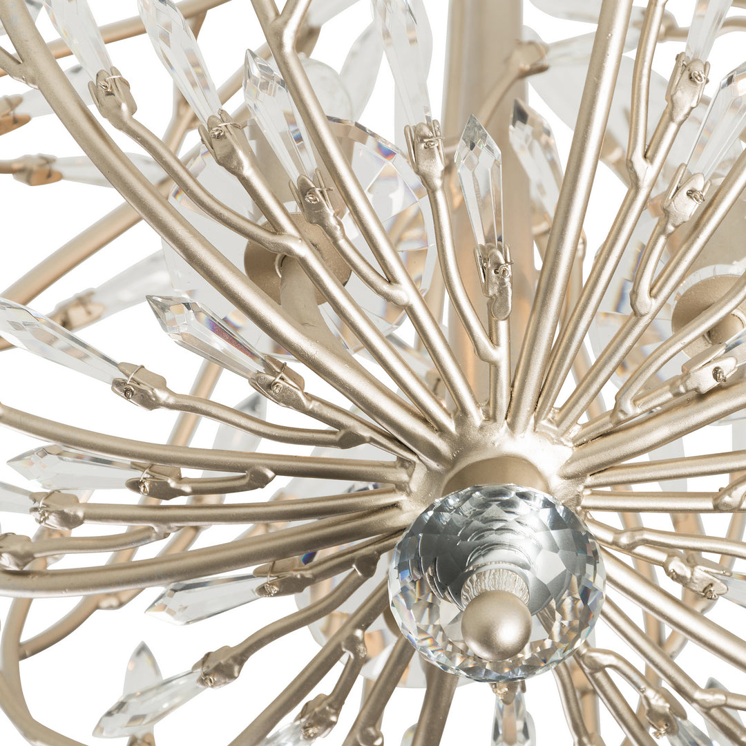 Varaluz - 271P06GD - Six Light Pendant - Bask - Gold Dust