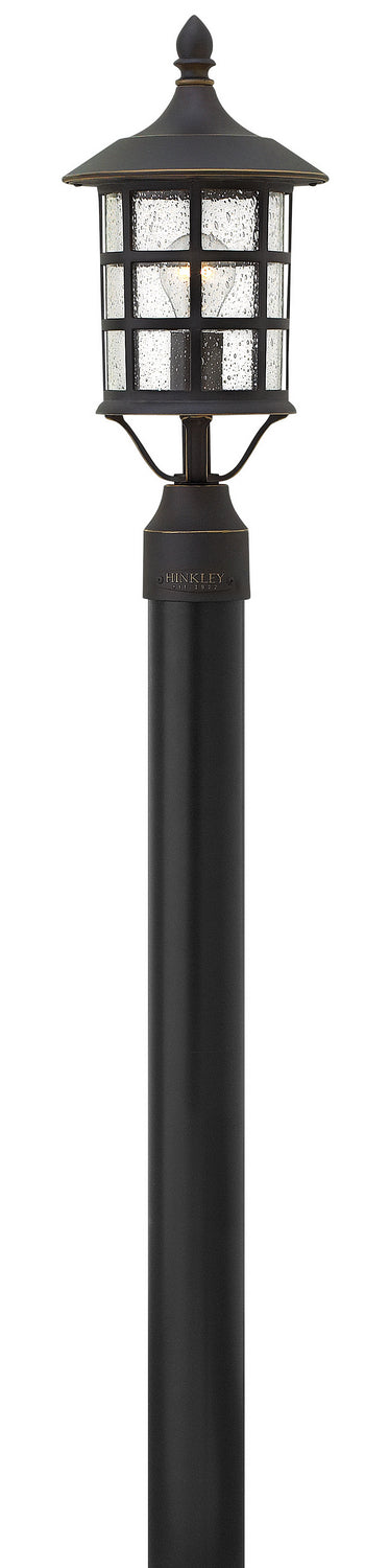Freeport LED Post Top or Pier Mount Lantern in Oil Rubbed Bronze - available from The Lighting Shoppe, trusted by Canadian homeowners
