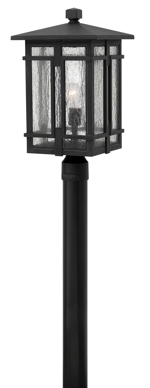 Tucker LED Post Top or Pier Mount Lantern in Museum Black - available from The Lighting Shoppe, trusted by Canadian homeowners