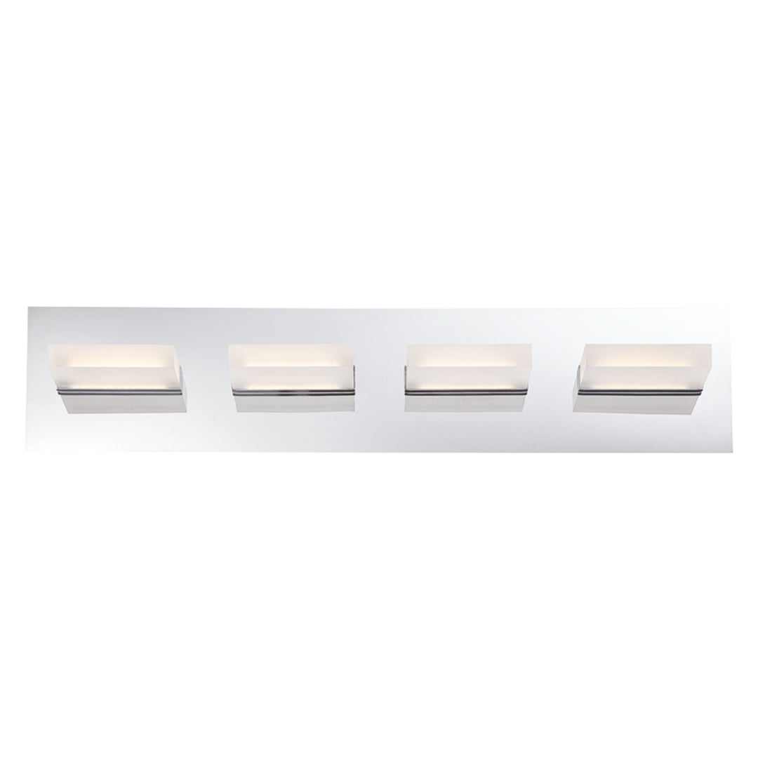 Olson LED Bathbar in Chrome - available from The Lighting Shoppe, trusted by Canadian homeowners