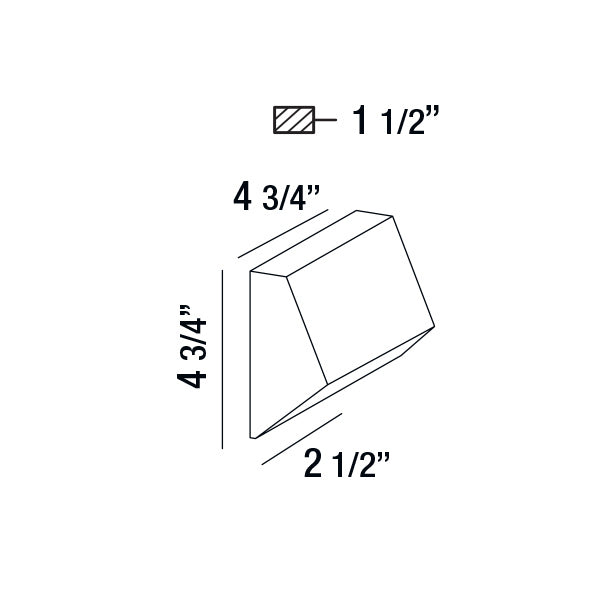 Eurofase Canada - 28281-016 - KILO,OUTDR,LED WALLMNT,7W,MAR - KILO - Marine Grey