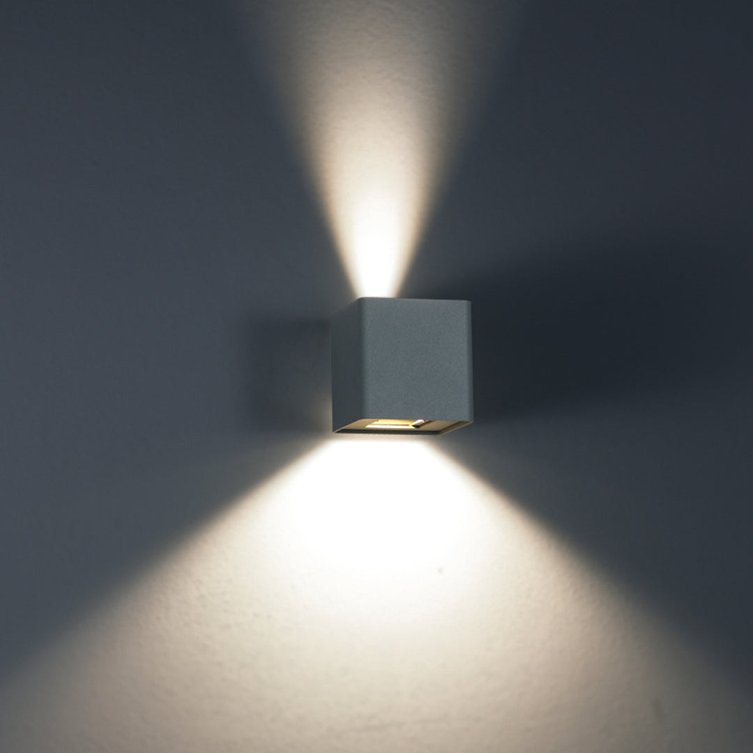 Eurofase Canada - 28285-021 - LED Outdoor Wall Mount - Crest - Graphite Grey