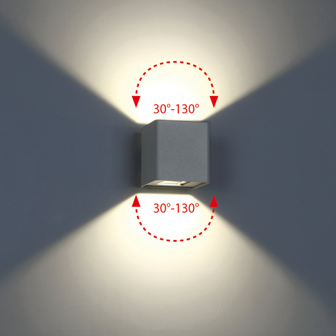 Eurofase Canada - 28285-021 - LED Outdoor Wall Mount - Crest - Graphite Grey