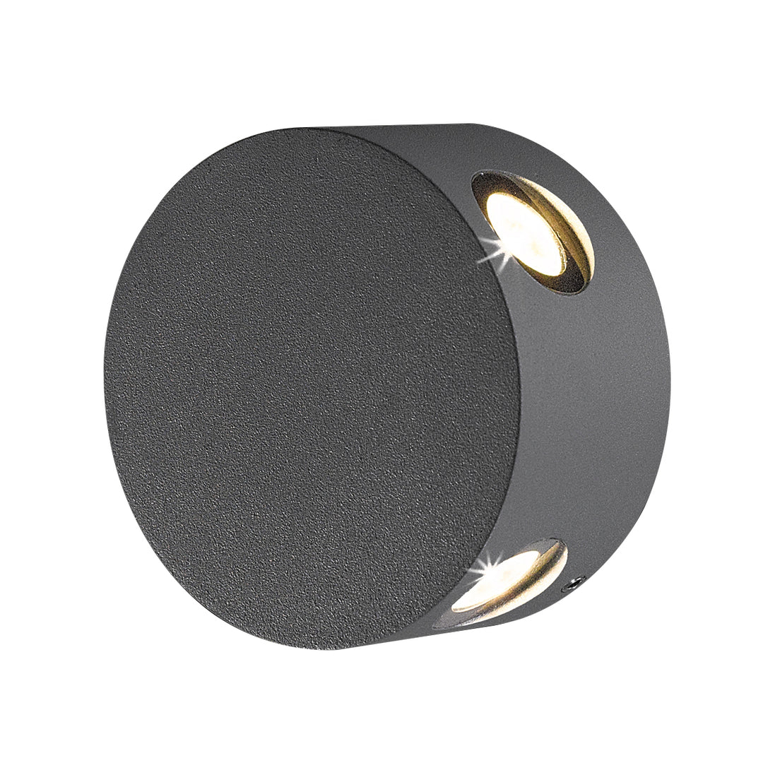 Pass LED Outdoor Wall Mount in Graphite Grey - available from The Lighting Shoppe, trusted by Canadian homeowners