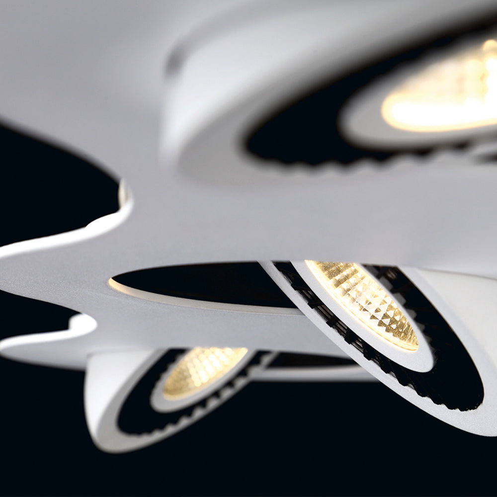Eurofase Canada - 29484-010 - VISION,6LT LED PENDANT,W/B - VISION - White/Black