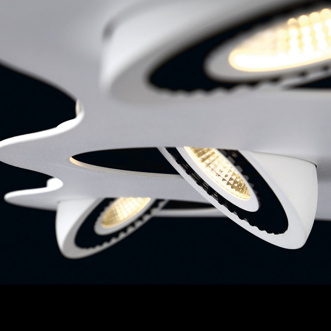 Eurofase Canada - 29484-010 - VISION,6LT LED PENDANT,W/B - VISION - White/Black
