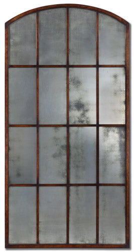 Amiel Mirror in Maple Brown - available from The Lighting Shoppe, trusted by Canadian homeowners