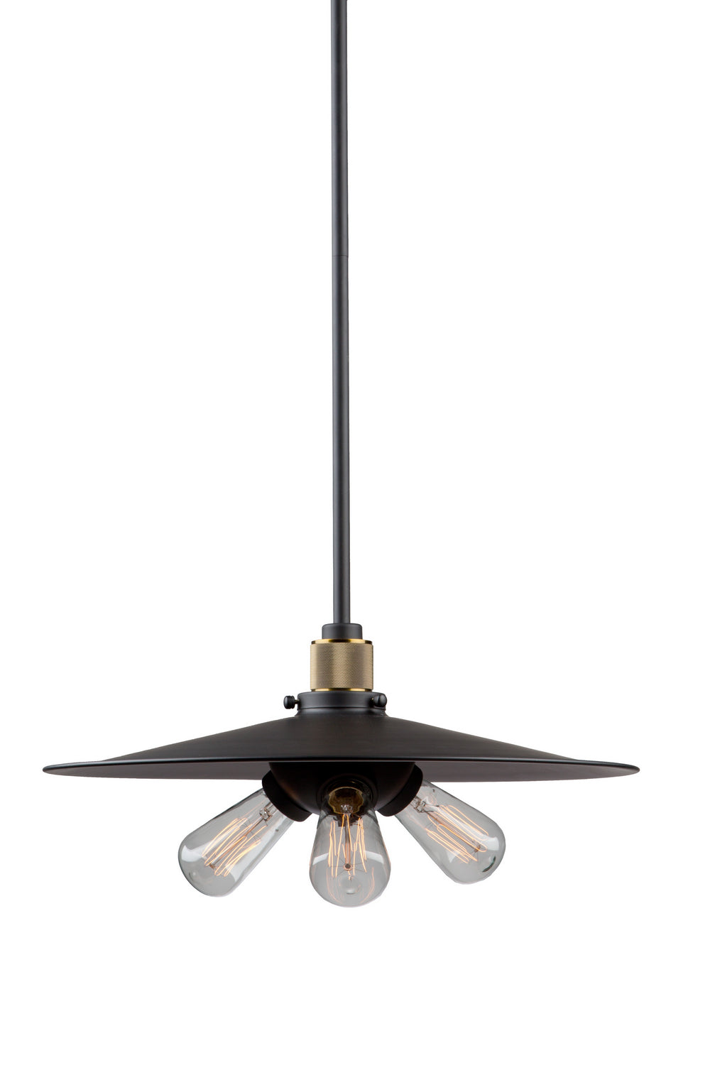 Artcraft Canada - AC10591VB - Three Light Pendant - Jersey - Vintage Brass