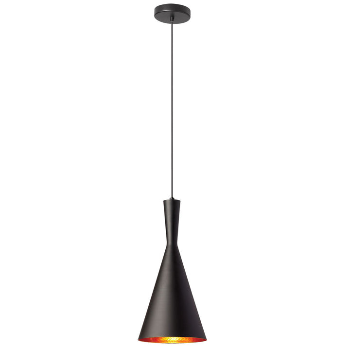 Helsinki One Light Pendant in Black - available from The Lighting Shoppe, trusted by Canadian homeowners