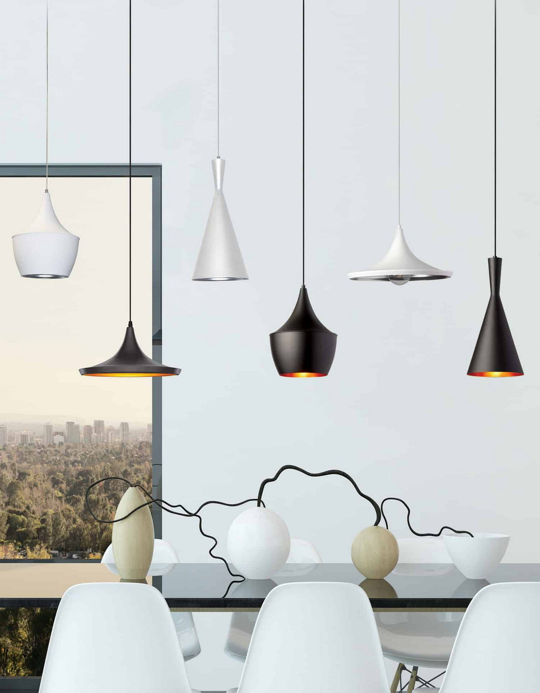 Dainolite Canada - HKI-81P-WH - One Light Pendant - Helsinki - White