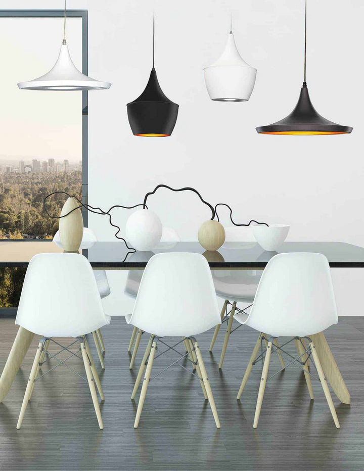 Dainolite Canada - HKI-91P-BK - One Light Pendant - Helsinki - Black