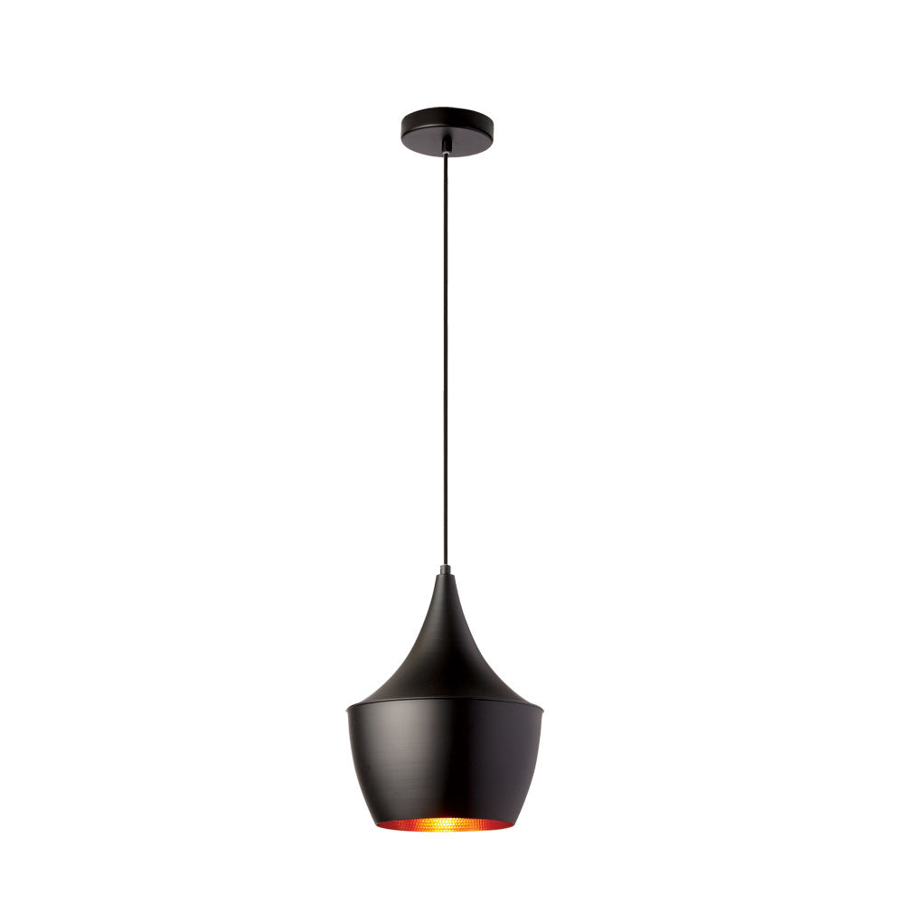 Helsinki One Light Pendant in Black - available from The Lighting Shoppe, trusted by Canadian homeowners