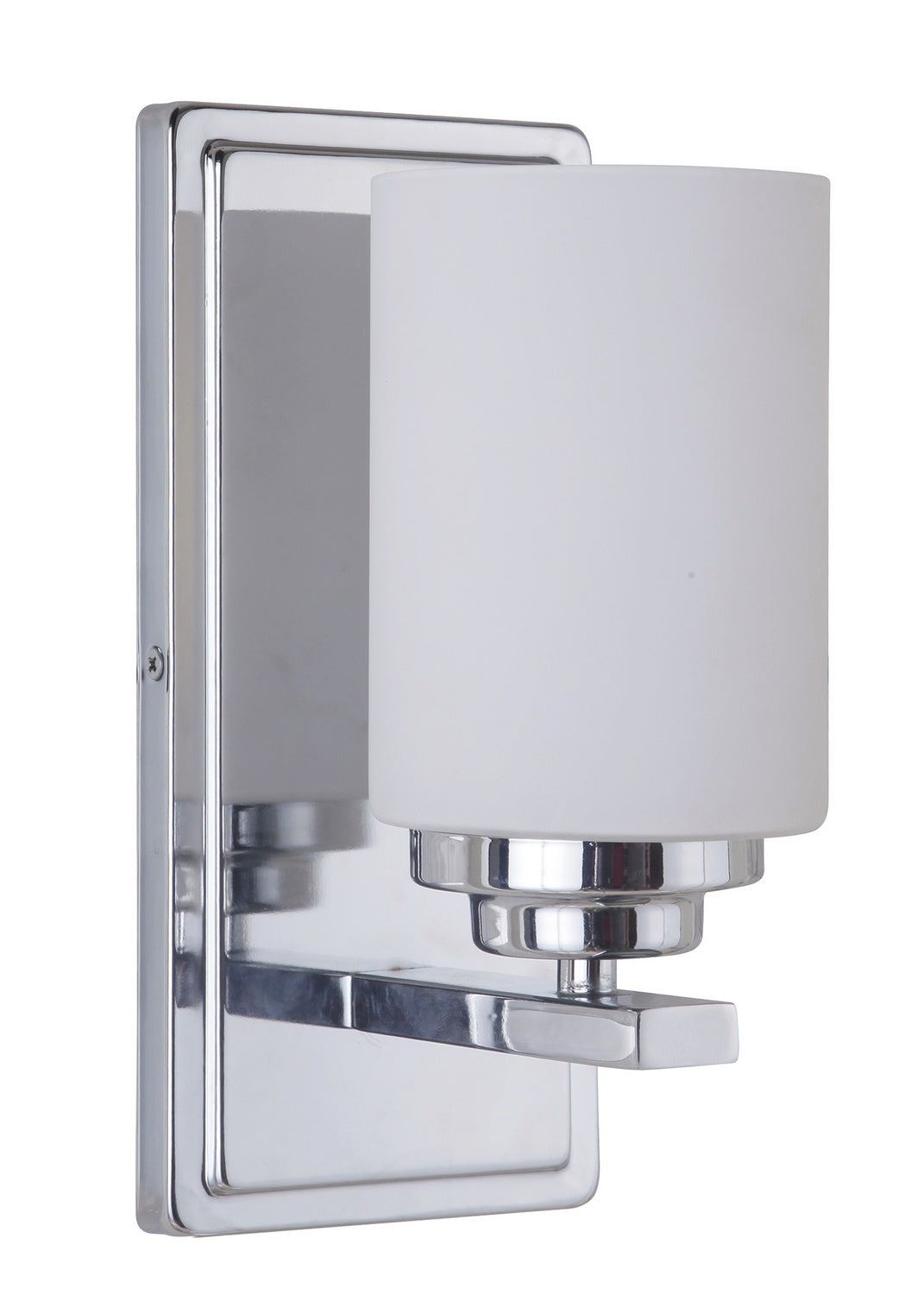 Albany One Light Wall Sconce in Chrome - available from The Lighting Shoppe, trusted by Canadian homeowners