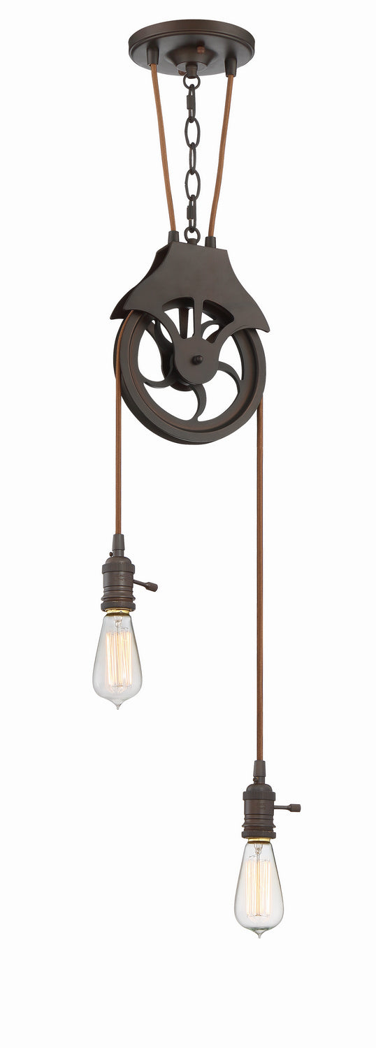 Craftmade Canada - CPMKP-2ABZ - Two Light Pendant - Design & Combine - Aged Bronze Brushed
