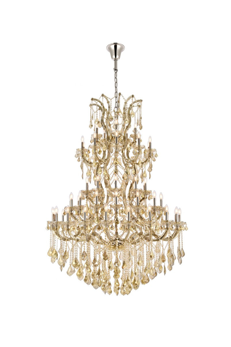 Maria Theresa 61 Light Chandelier in Golden Teak - available from The Lighting Shoppe, trusted by Canadian homeowners