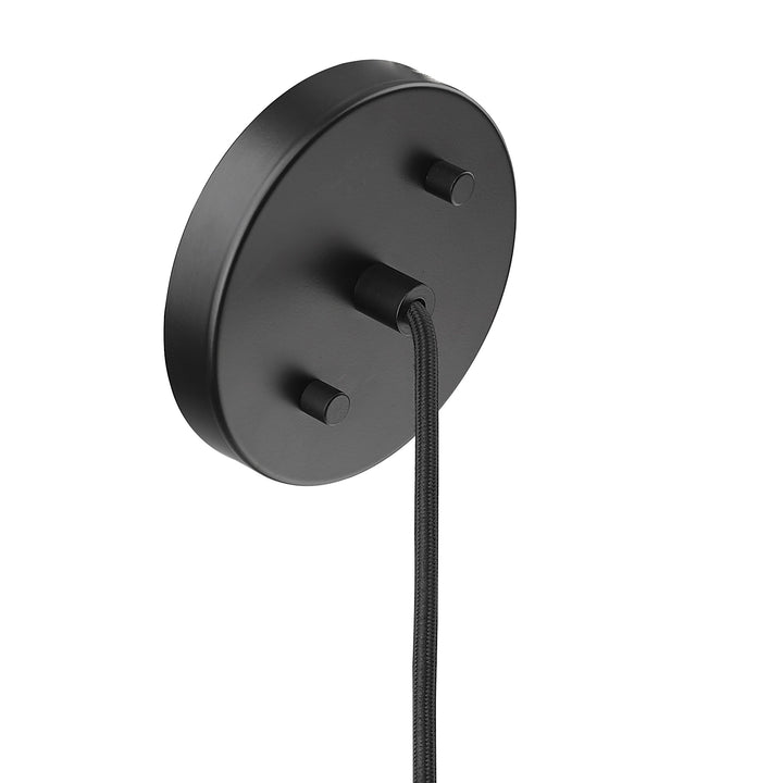 Weave 1-Light Natural Hemp Rope 22" Pendant