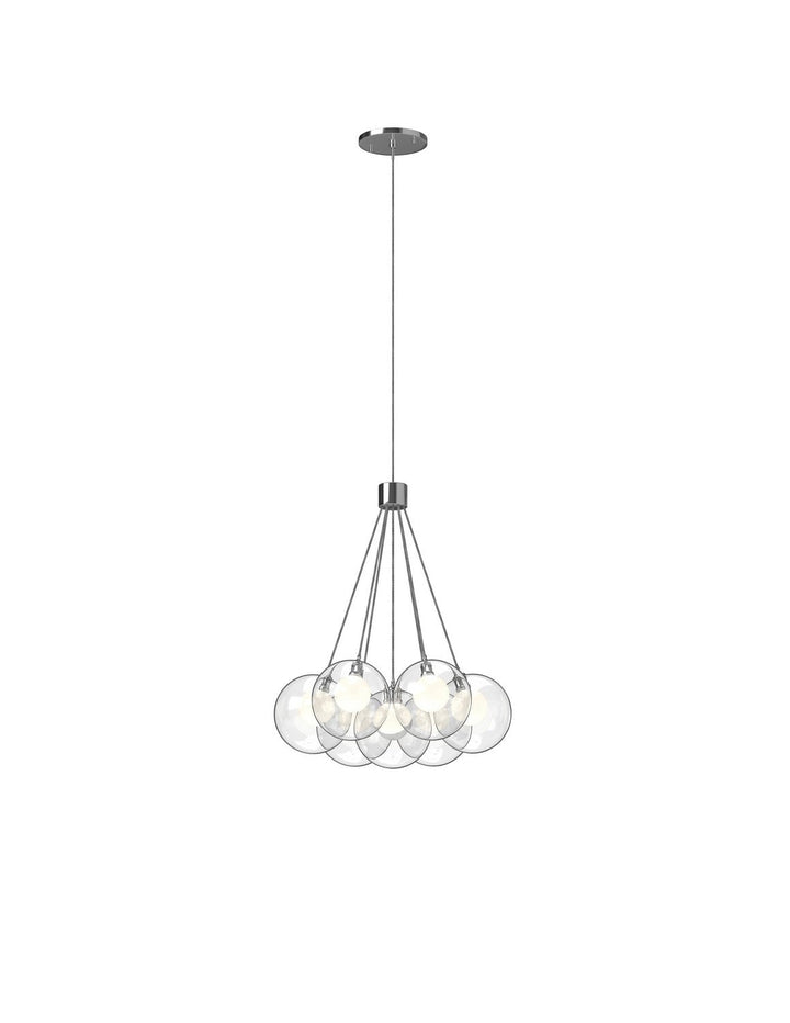 Kuzco Canada - CH3117 - LED Chandelier - Bolla - Chrome