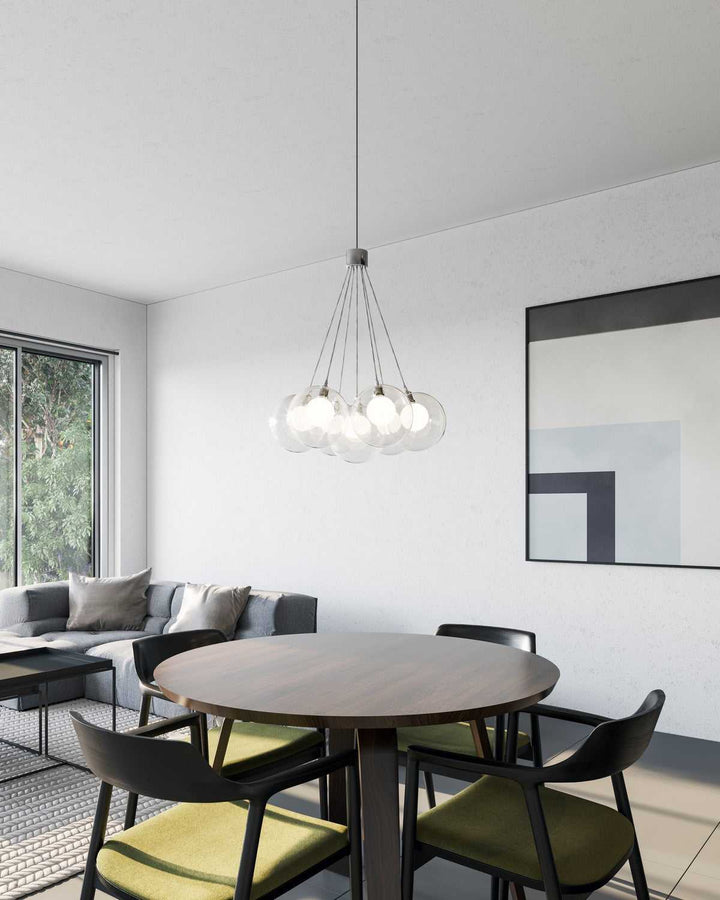 Kuzco Canada - CH3117 - LED Chandelier - Bolla - Chrome
