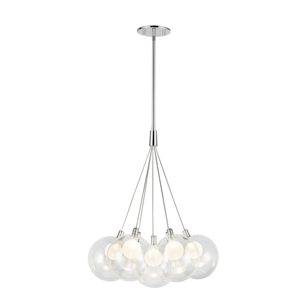 Kuzco Canada - CH3117 - LED Chandelier - Bolla - Chrome