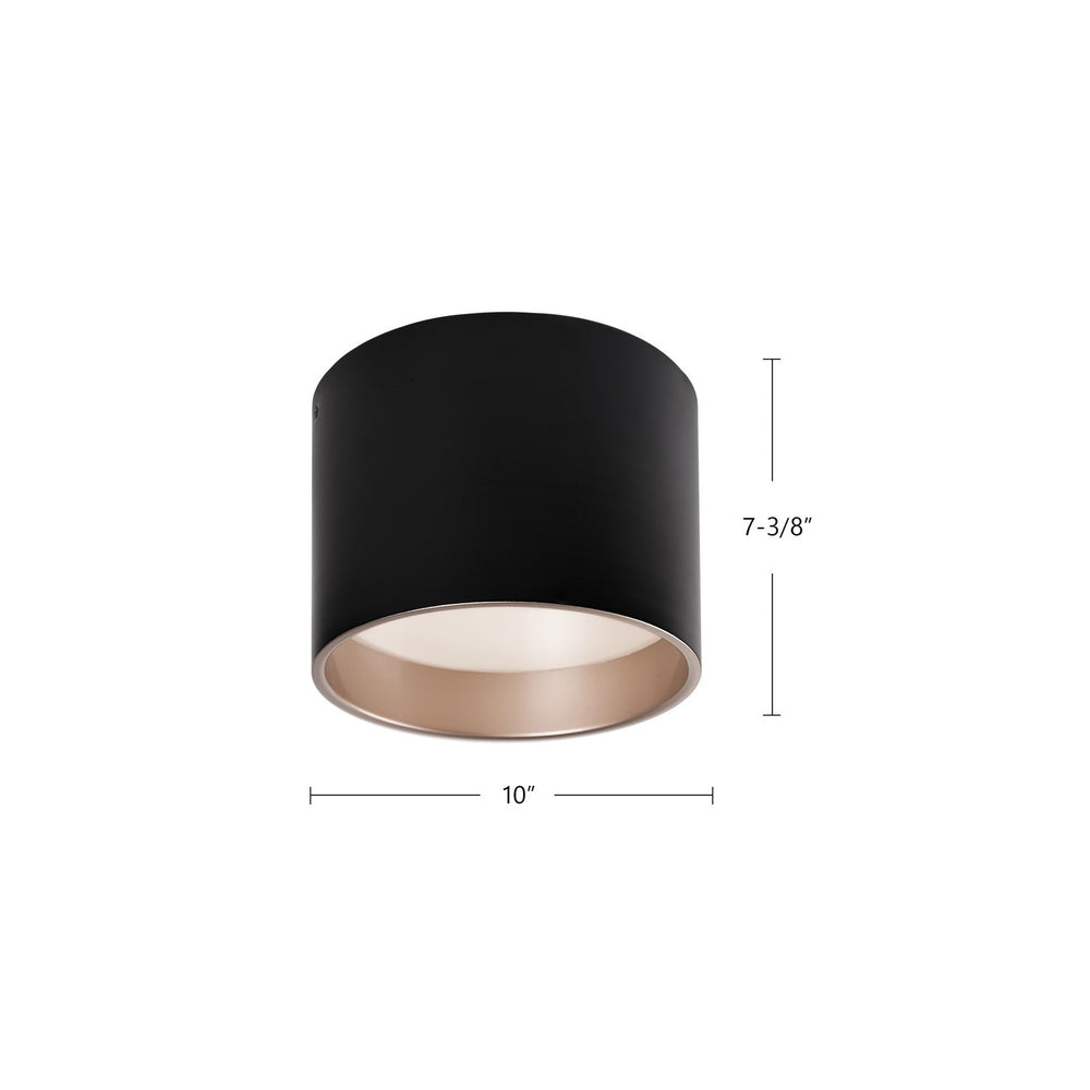 Kuzco Canada - FM11410-BK - LED Flush Mount - Mousinni - Black