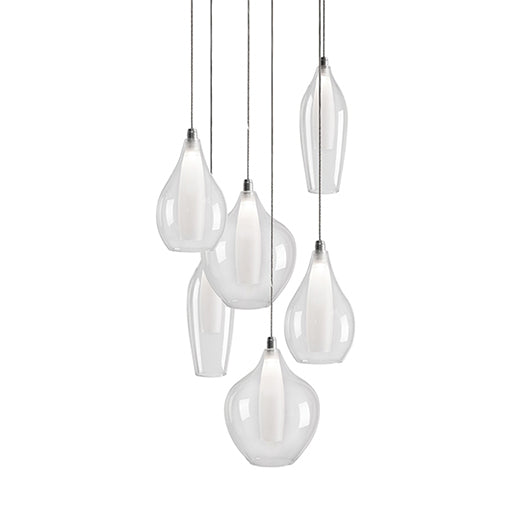 Victoria LED Pendant in Chrome - available from The Lighting Shoppe, trusted by Canadian homeowners