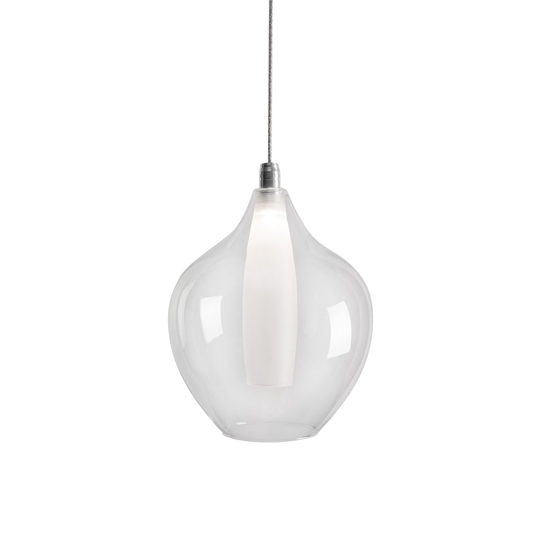 Victoria LED Pendant in Chrome - available from The Lighting Shoppe, trusted by Canadian homeowners