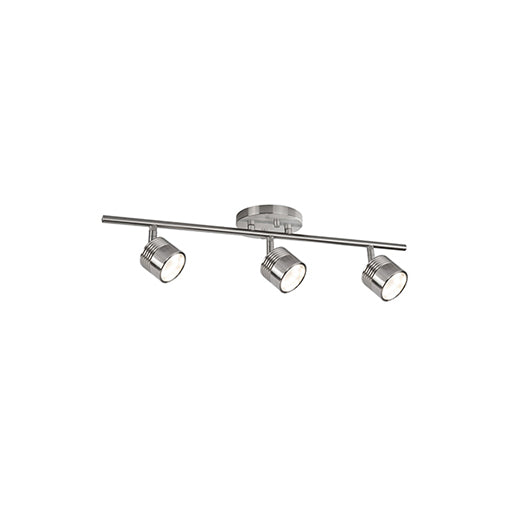 Lyra LED Track Lighting in Brushed Nickel - available from The Lighting Shoppe, trusted by Canadian homeowners