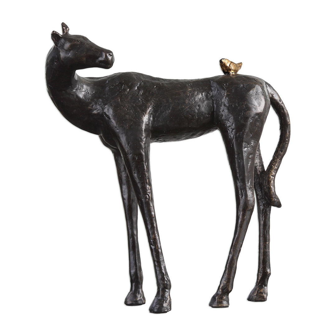 Hello Friend Sculpture in Dark Brown - available from The Lighting Shoppe, trusted by Canadian homeowners