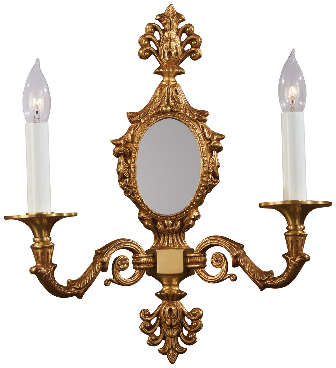 Metropolitan Family Two Light Wall Sconce in French Gold - available from The Lighting Shoppe, trusted by Canadian homeowners