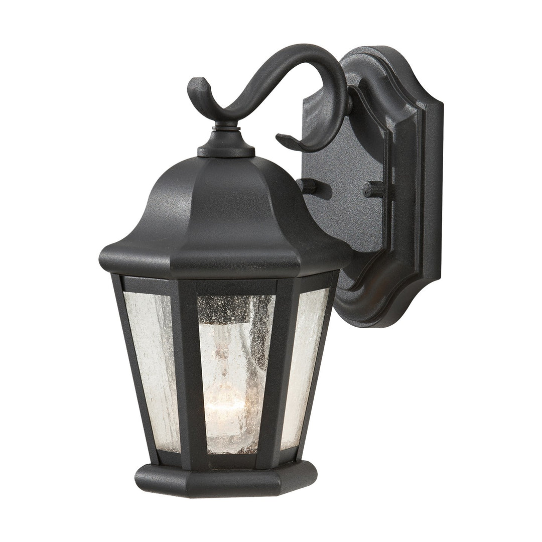 Generation Lighting Canada - OL5900BK - One Light Outdoor Wall Lantern - Martinsville - Black