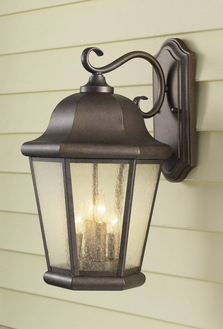 Generation Lighting Canada - OL5904CB - Four Light Outdoor Wall Lantern - Martinsville - Corinthian Bronze