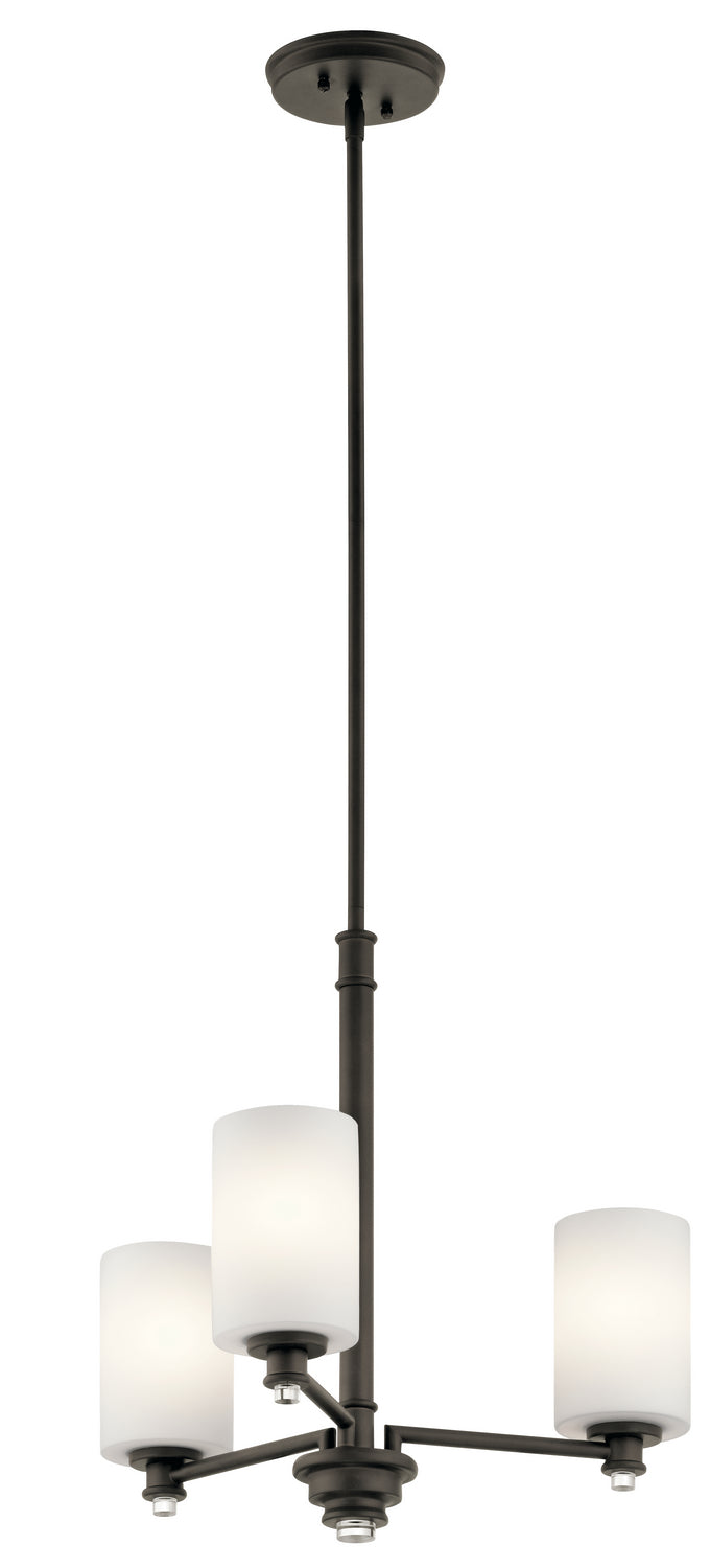 Kichler Canada - 43922OZ - Three Light Mini Chandelier - Joelson - Olde Bronze