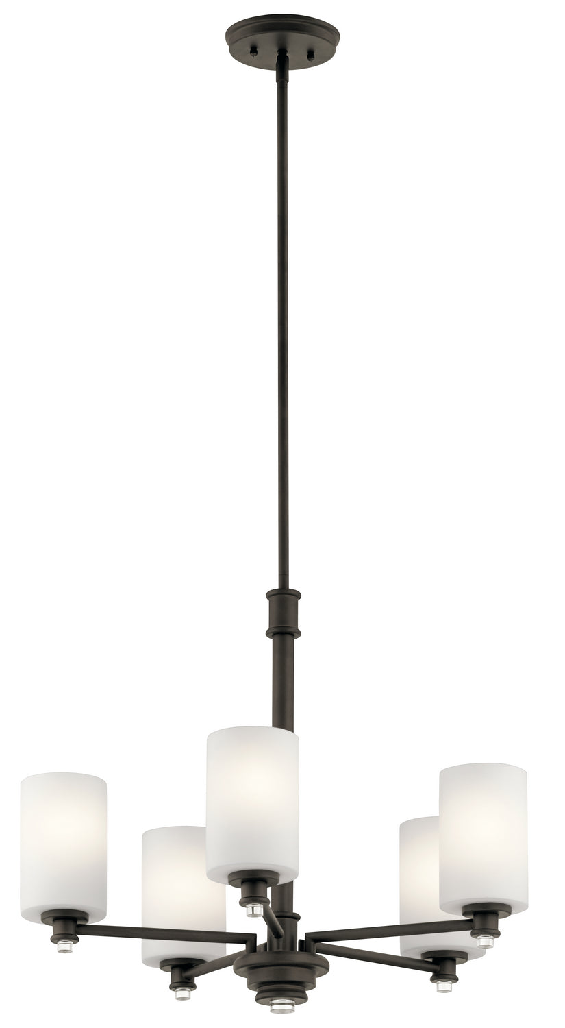 Kichler Canada - 43923OZ - Five Light Chandelier - Joelson - Olde Bronze