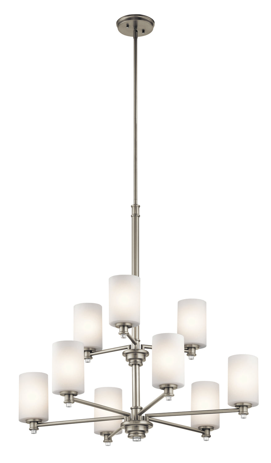 Kichler Canada - 43924NI - Nine Light Chandelier - Joelson - Brushed Nickel