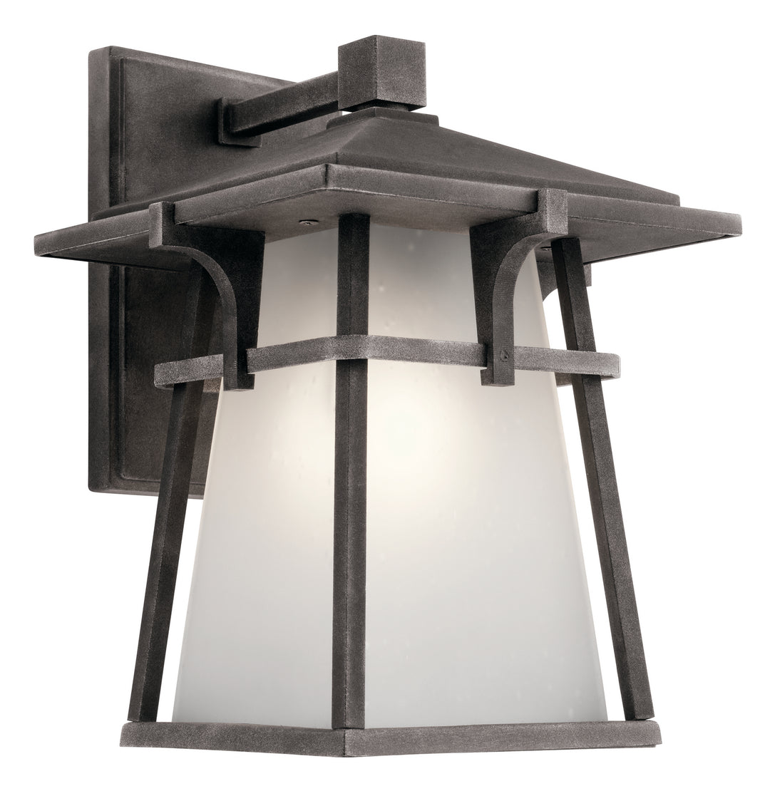 Kichler Canada - 49721WZC - One Light Outdoor Wall Mount - Beckett - Weathered Zinc