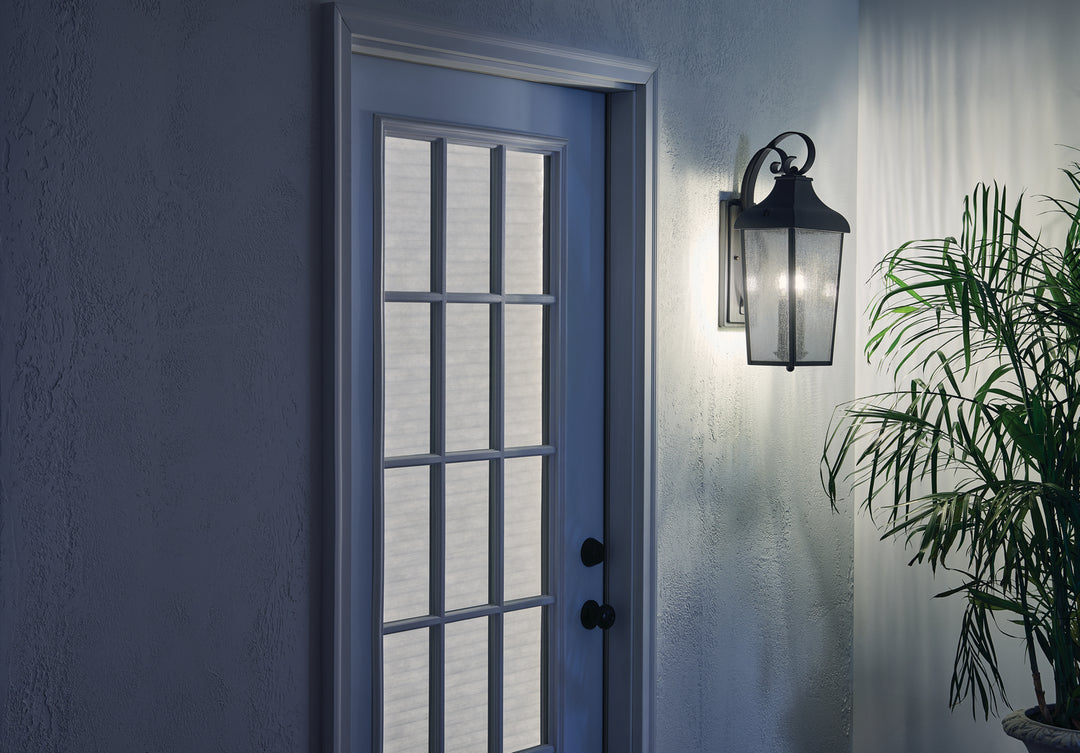 Kichler Canada - 49737OZ - Two Light Outdoor Wall Mount - Forestdale - Olde Bronze