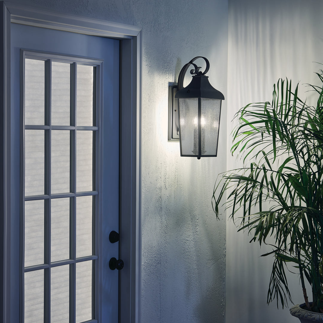 Kichler Canada - 49737OZ - Two Light Outdoor Wall Mount - Forestdale - Olde Bronze