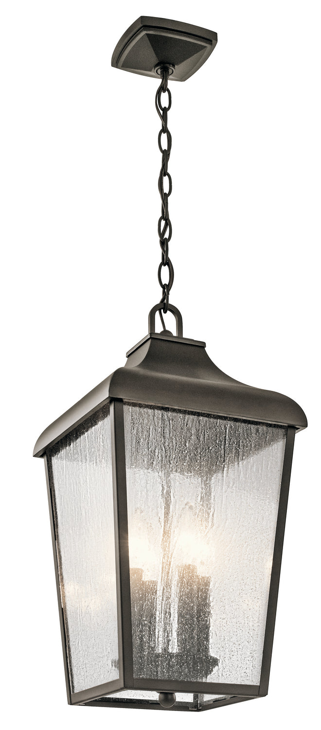 Kichler Canada - 49740OZ - Four Light Outdoor Pendant - Forestdale - Olde Bronze