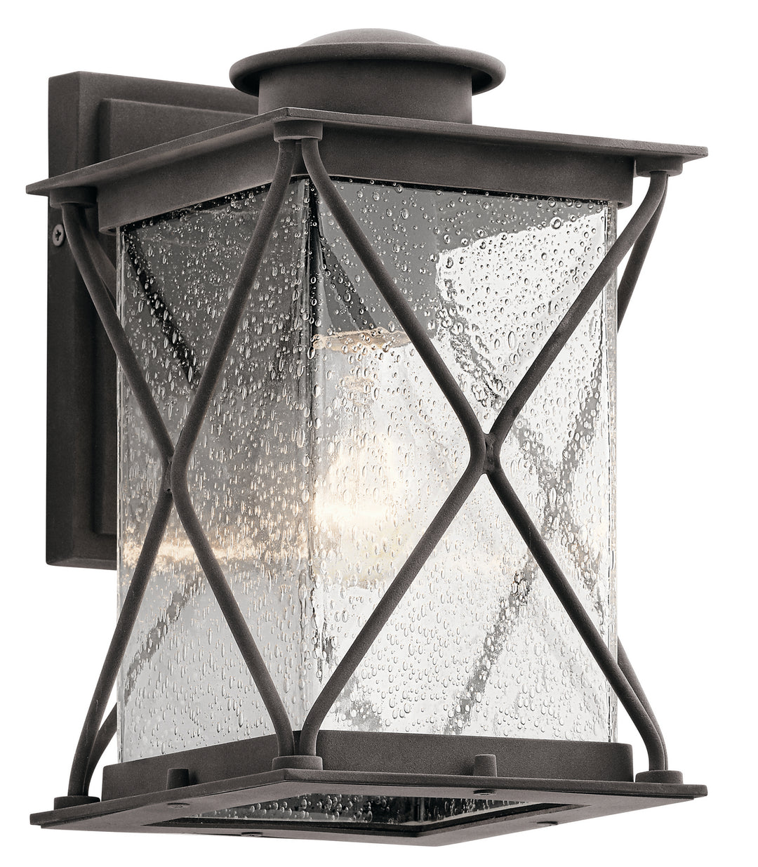 Kichler Canada - 49743WZC - One Light Outdoor Wall Mount - Argyle - Weathered Zinc