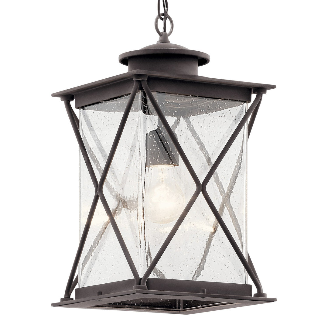 Kichler Canada - 49747WZC - One Light Outdoor Pendant - Argyle - Weathered Zinc
