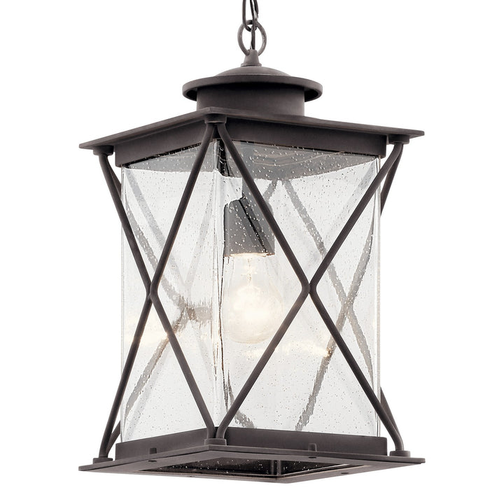 Kichler Canada - 49747WZC - One Light Outdoor Pendant - Argyle - Weathered Zinc