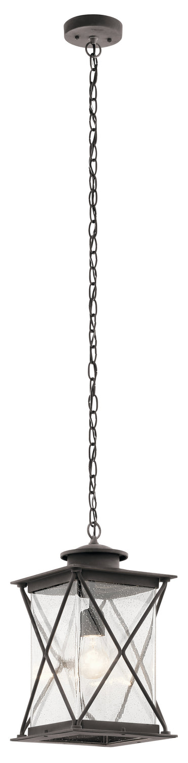 Kichler Canada - 49747WZC - One Light Outdoor Pendant - Argyle - Weathered Zinc